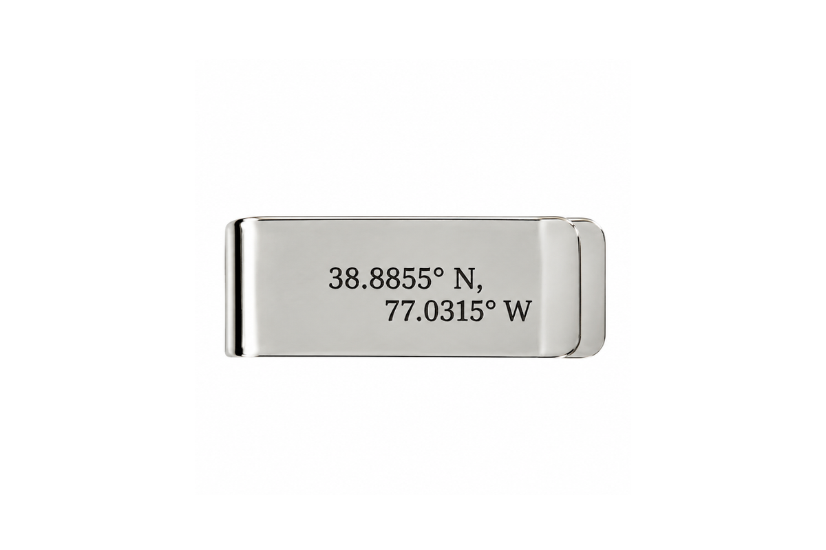 Money Clip Silver